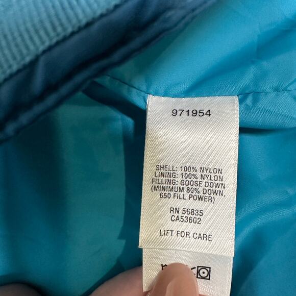 Cabela’s Teal Goose Down Puffer Vest – Women’s 2XL – Warm Insulated – MSRP $129 - Picture 8 of 9
